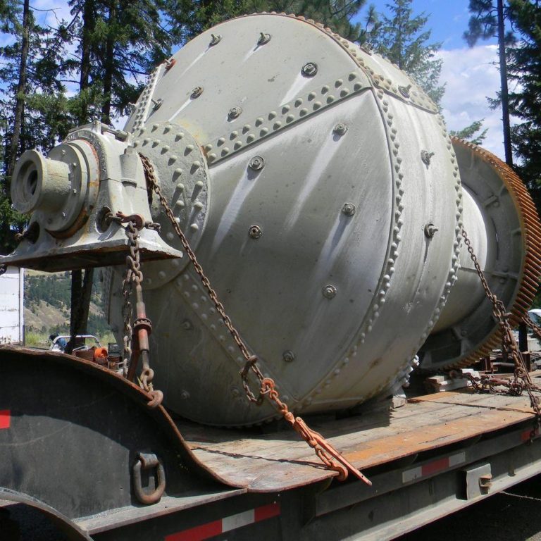 8' X 22" HARDINGE CONICAL BALL MILL, 150 HP Nelson Machinery