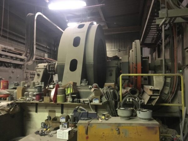 8' x 37' Allis Chalmers 2 Compartment Ball Mill