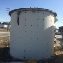 15' X 27' METSO RUBBER LINED BALL MILL
