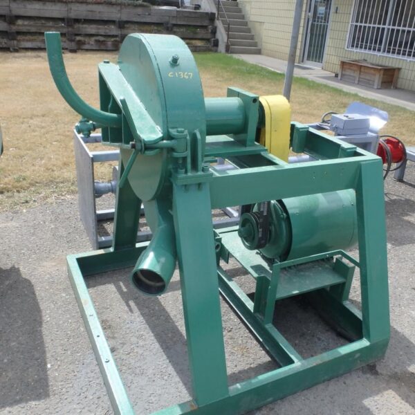 2' DIA. HAMMERMILL WITH 4 FIXED-POSITION HAMMERS