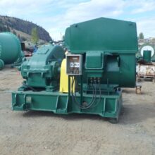 200 HP Ball Mill, 6.5' dia. x 10' long, double scoop feed, grate discharge, spare trunnion liner & unused pinion. Equip yourself with the gold standard.