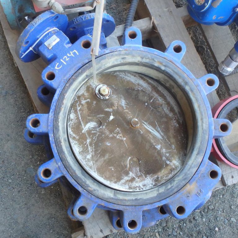 12" KEYSTONE FLANGED BUTTERFLY VALVES Nelson Machinery & Equipment Ltd.