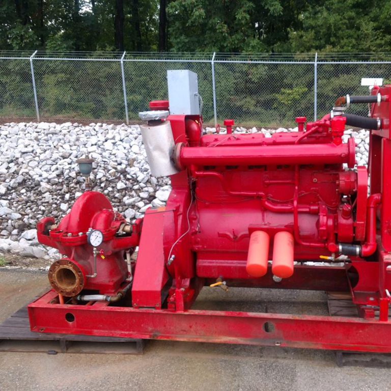10" X 6" FAIRBANKS MORSE FIRE PUMP WITH WAUKESHA GAS ENGINE Nelson