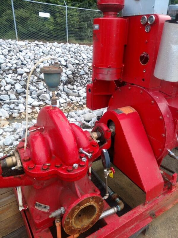10" X 6" FAIRBANKS MORSE FIRE PUMP WITH WAUKESHA GAS ENGINE Nelson