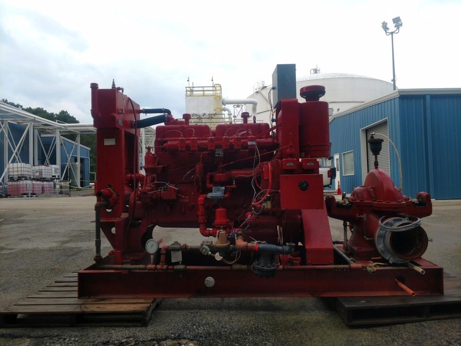 10" X 6" FAIRBANKS MORSE FIRE PUMP WITH WAUKESHA GAS ENGINE Nelson