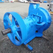 14" x 12" Ash pump, Envirotech type D-6-5, rubber lined with new rubber impeller, overhead motor mount. Equip yourself with the gold standard.