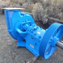 14" x 12" Ash pump, Envirotech type D-6-5, rubber lined with new rubber impeller, overhead motor mount. Equip yourself with the gold standard.