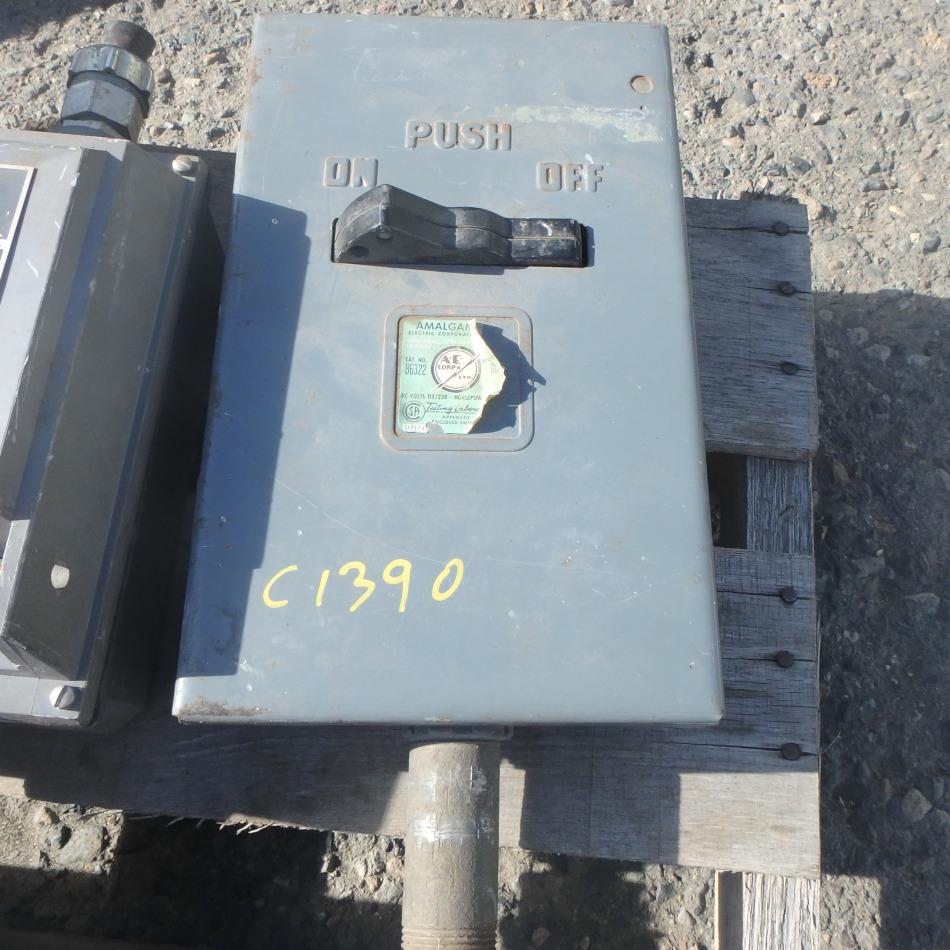 60 AMP AMALGAMATED ELECTRIC BREAKER BOX Nelson Machinery & Equipment Ltd.