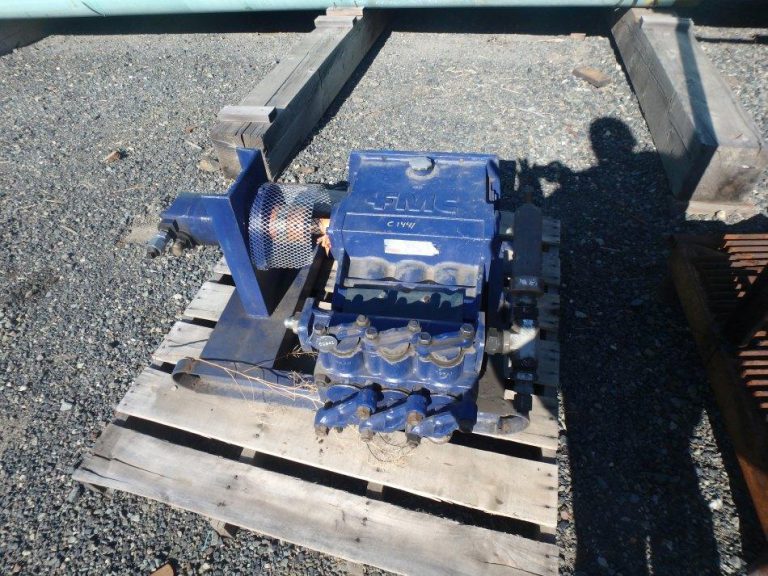 FMC 3PISTON MODEL W1122B BEAN PUMP Nelson Machinery & Equipment Ltd.