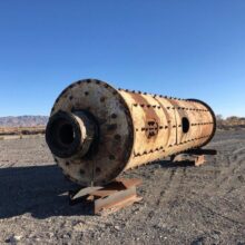 6' X 21' ALLIS CHALMERS COMPEB STEEL LINED BALL MILL