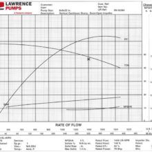 8" X 6" LAWRENCE VERTICAL CANTILEVER SUBMERSIBLE SLURRY PUMP