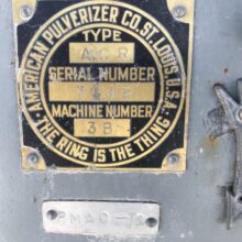 American Pulverizer ACR 3B Reversible Hammermill