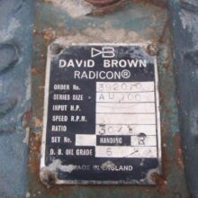 DAVID BROWN RADICON AU700 REDUCER