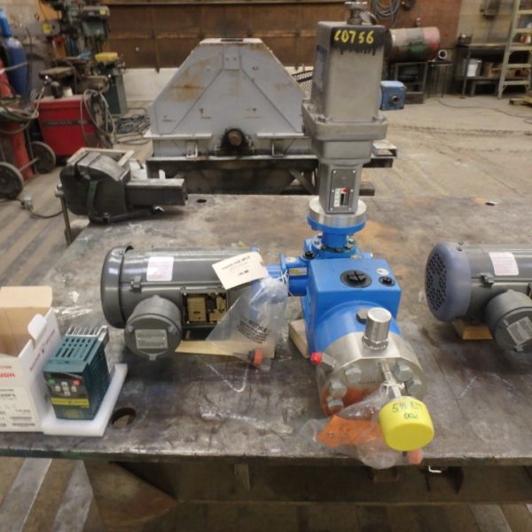 LEWA Ecoflow Metering Pump x 2 Nelson Machinery & Equipment Ltd.