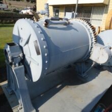 30" X 44" PATTERSON CERAMIC LINED BATCH MILL, 5 HP
