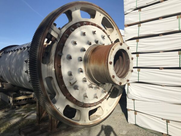 6' x 22' Allis Chalmers Steel Lined Ball Mill