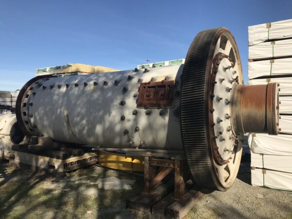 6' x 22' Allis Chalmers Steel Lined Ball Mill