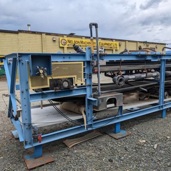 24" x 15.5' Delkor Vacuum Belt Filter Nelson Machinery