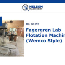 Fagergren Lab Flotation Wemco Style