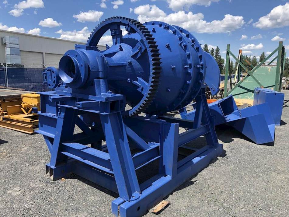 5' X 34" CONICAL BALL MILL, 35 HP Nelson Machinery & Equipment Ltd.