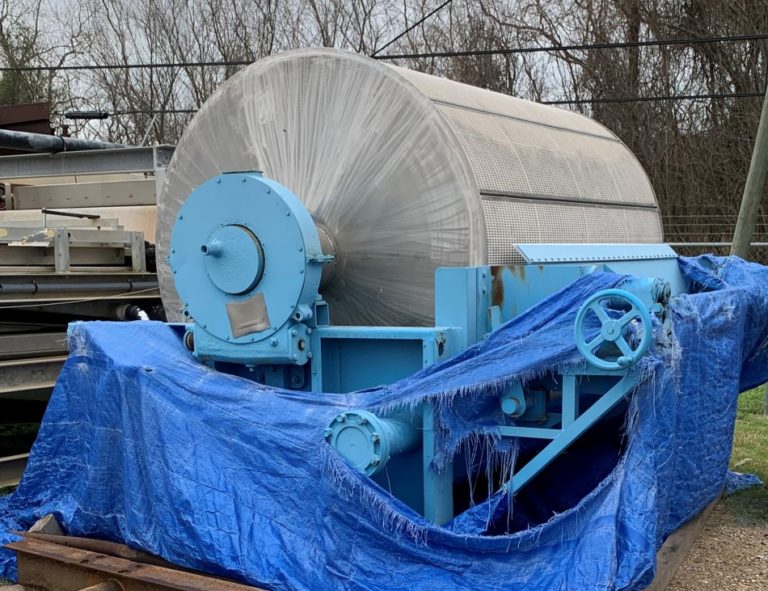 6' X 8' EIMCO STAINLESS ROTARY VACUUM DRUM FILTER Nelson Machinery