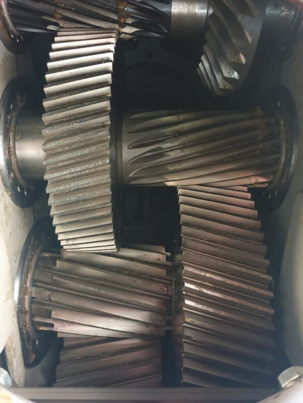 DAVID BROWN RADICON G1940 TRIPLE REDUCTION LH GEARBOX 793 RATIO Nelson Machinery & Equipment Ltd.