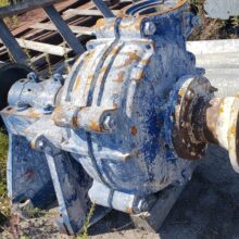 Warman 8 x 6 AH slurry pump, 2 pumps available, manufactured 2008, rated 3500 GPM @ 200' TDH, 250 HP motors. Equip yourself with the gold standard.