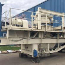 3' Symons Shorthead Cone Crusher on portable chassis