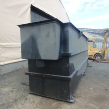 4 Cell Attrition Scrubber Tank, 56" x 56" cells