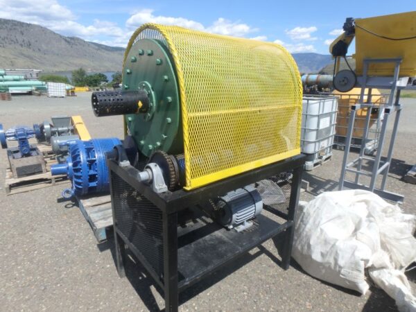 2' x 3' Metal Lined Ball Mill on operating stand