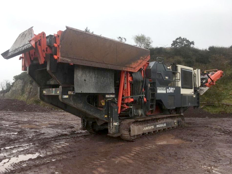 2017 Sandvik QJ341 Jaw Crusher Plant Nelson Machinery & Equipment