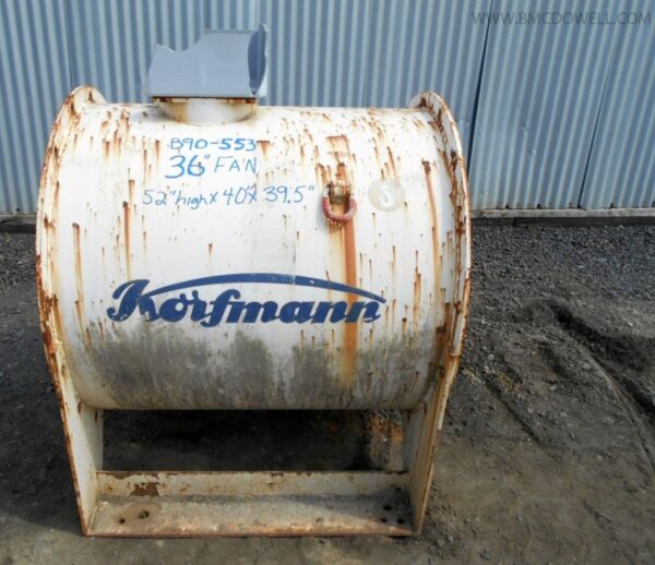 36" Korfmann ESN9-750 Mine Vent Fan