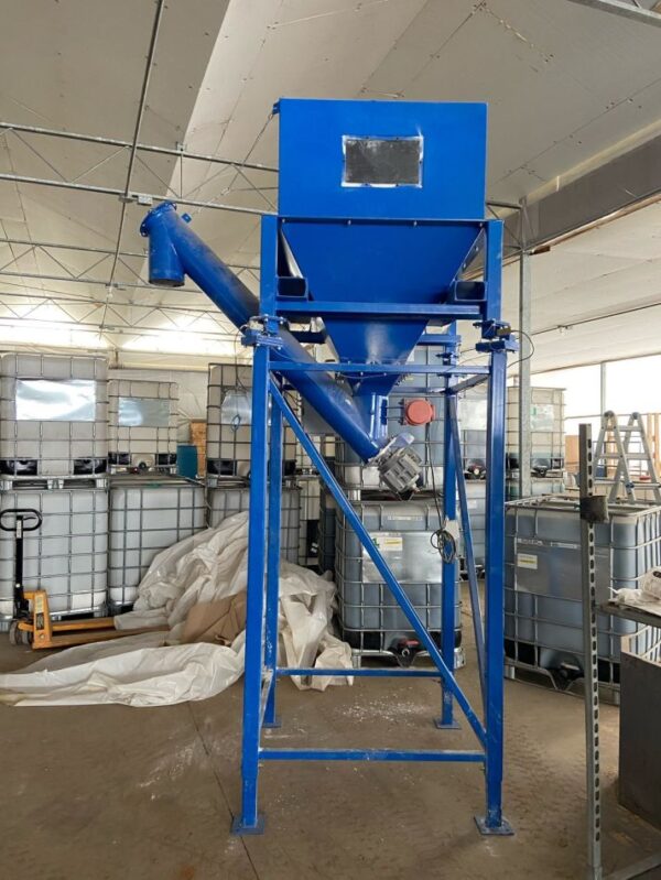 Feed System with Bag Unloader & Screw Feeders