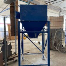 Feed System with Bag Unloader & Screw Feeders