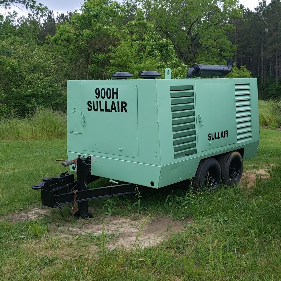 900 Cfm, 150 Psi, Sullair #900haf, Portable Air Compressor,, 49% Off