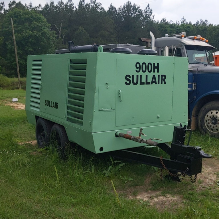 900 CFM Sullair 900H Compressor Nelson Machinery & Equipment Ltd.