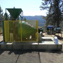 4' x 12" Conical Ball Mill