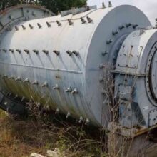 7' x 10' Metal Lined Ball Mill