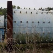 7' x 10' Metal Lined Ball Mill