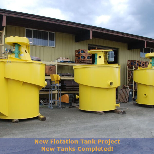 New Flotation Tanks Nelson Machinery & Equipment Ltd.