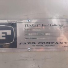 Farr Tenkay Model 2C Dust Collector