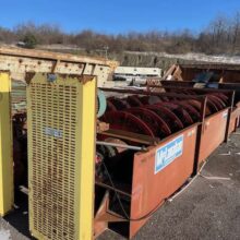 44" x 33' McLanahan Twin Screw Fine Material Washer