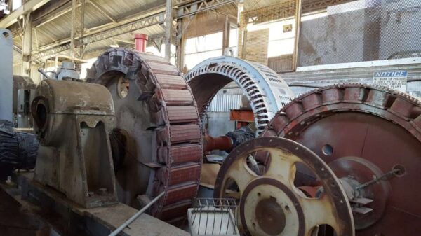 1750 HP 200 RPM General Electric Synchronous Motor