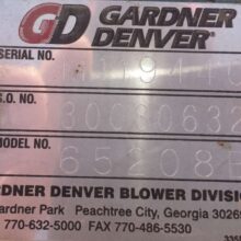 Gardner Denver Blower