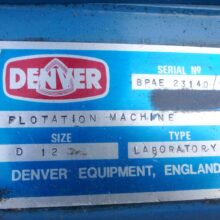 Denver D12 Flotation Machine with Tachometer