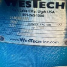 100' Westech Thickener Drive