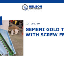 Gemeni Gold Table with Screw Feeder Video