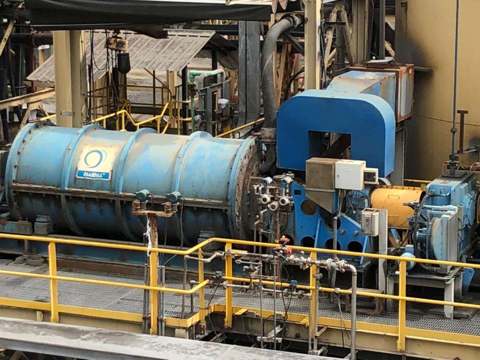 ISAMILL M5000 REGRIND MILL, 1500KW - Nelson Machinery & Equipment Ltd.