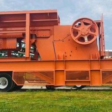 Portable 30" X 55" Terex-Cedarapids Jaw Crushing Plant
