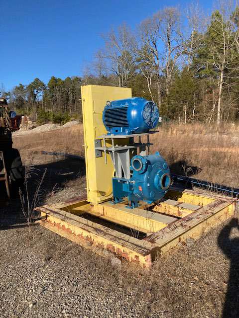 8" x 6" Metso HM200 Pump, 125 HP
